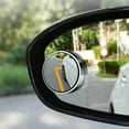 thumbnail image 4 of 2Pcs Car Blind Spot Mirrors with Suction Cup Mount | 360 Degree Rotating Wide Angle Round Frame | 5.5Cm Auxiliary Rearview Mirror for Enhanced Visibility & Safety, 4 of 5