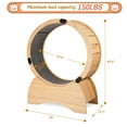 thumbnail image 2 of Cat Exercise Wheel,Large Running Wheel,Quiet Operation Treadmill for Indoor Cats Weight Loss & Health,Cat Treadmill for Indoor Cats,Sturdy Running Wheel for Running/Training/Walking, 2 of 7