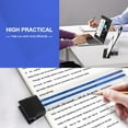 thumbnail image 2 of shiyou-Desktop Document Holder Stand with 7 Adjustable Positions, Black Metal File Organizer Management Copyholder for Typing Speech Reading A4 Letter Music Book Tablet Office, with Paper Clip and Li, 2 of 4