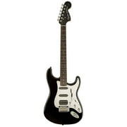 Fender Squier Black and Chrome Standard Stratocaster® HSS - Black