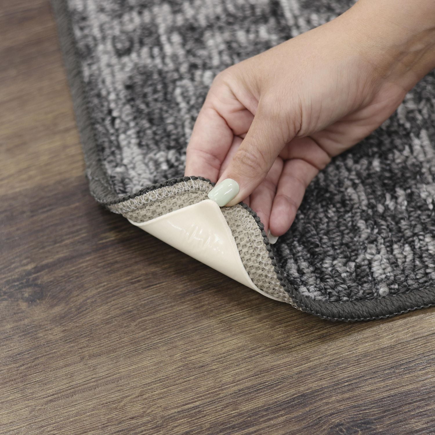 Mohawk Home - Languettes antidérapantes pour coin de tapis, ensemble de pièces, blanc