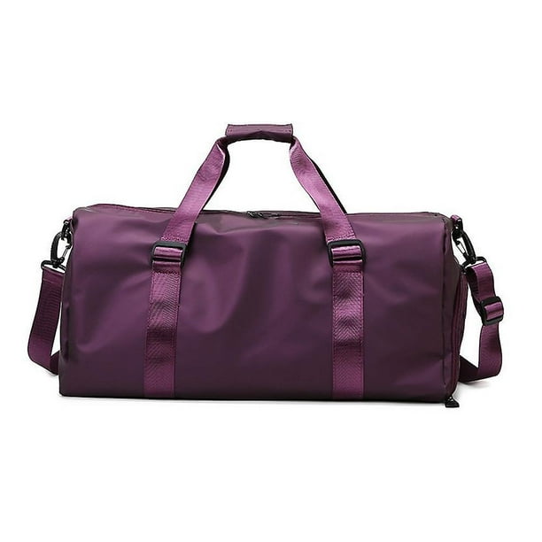 Bolsa De Gimnasio Pequeña, Bolsa De Entrenamiento Para Deportes Y Escapadas De Fin De Semana, Con Compartimentos Para Zapatos Y Ropa Mojada Azul