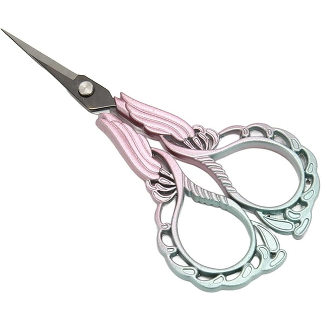 HUGFEGWE Embroidery Scissors, Ergonomic Multipurpose Fabric Scissors for Office Paper (#4) CJB91-49922