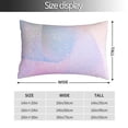thumbnail image 4 of Kll Rainbow Unicorn Party Pillow Covers Envelope Closure,Super Soft And Cozy Fuzzy Fleece Pillow Case Cover 14"X20", 4 of 9