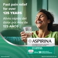 thumbnail image 5 of Aspirina Pain Reliever, 500mg Aspirin Medicine, Headache Relief, 50 Count, 5 of 10