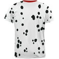 thumbnail image 2 of Old Glory Mens Halloween Dog Dalmatian Costume Red Collar Short Sleeve Graphic T Shirt, 2 of 7