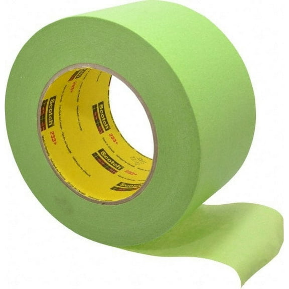 3M 3" Wide x 180' Long x 6.7 mil Thick Green Masking Tape
