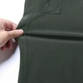 thumbnail image 5 of Yiliang Mens XL,Army Green,Tactical Pants Hiking Pants Outdoor Cargo Pants Water Resistant Ripstop Apparel Lightweight EDC Work Pants, 5 of 6