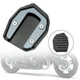thumbnail image 1 of Kickstand Enlarge Plate Pad Titanium for Kawasaki Vulcan S 650 VN650 2015-2021, 1 of 5