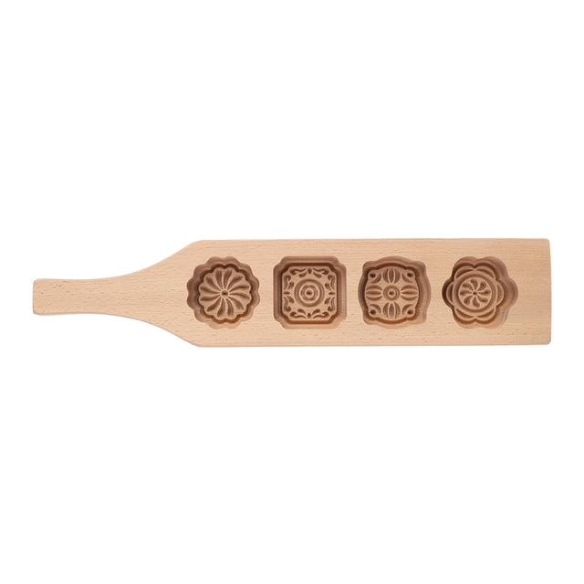 Herramientas para hornear pasteles, molde para pastel de luna, molde de madera para repostería, molde para pastel de luna construido para durar