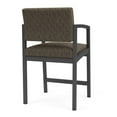 thumbnail image 5 of Lenox Steel Reception Waiting Room Healthcare Hip Chair / Charcoal Steel / Brown, 5 of 5