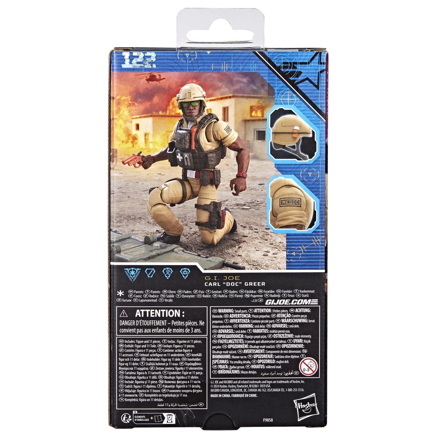 G.I. Joe Classified Series 122 Carl « Doc » Greer