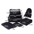 thumbnail image 3 of WSBDENLK Storage Bins Clearance 7 Set Packing Cubes for Travel, Compression Luggage Organizers Set, Travel Packing Kit with Laundry Bag & Shoes Bag Rollbacks, 3 of 6