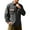 Dark Gray, variant on Men's Fleece Lined Cargo Shirt Jacket - Slim Fit Winter Warm Button Down Outdoor Shacket