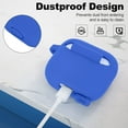 thumbnail image 4 of GFDYREE AirPods 3 Case, Protective Silicone Cover for AirPods 3rd Generation Case 2021, Wireless Charging - Blue, 4 of 7