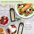 thumbnail image 5 of Mercato di Bellina Italian Olive Oil and Balsamic Gift Set - Mini Balsamic Vinegar, Truffle, Garlic and Lemon Flavored Olive Oil Gift Set for Cooking & Dipping Bread - Imported from Italy, 5 of 8