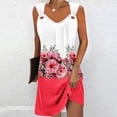 thumbnail image 1 of Fankiway Robe Camisole Élégante à Imprimé Géométrique pour Femmes, Col Rond, Robes de Plage pour Femmes, Grande Taille, Robes de Plage pour Femmes, 1 of 5