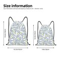 thumbnail image 2 of Lukts Tennis Rackets And Balls Pattern Drawstring Backpack Bag Sport Gym Sackpack,String Backpack Sport Bag Sack,Cinch Tote Gym Backpack-Medium, 2 of 6