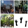 thumbnail image 2 of TIELUTT Halloween Black Hands Yard Signs with Stakes Halloween Garden Hands Scary for Easter Signs for Yard Garden Stake Storage Christmas Signs for for Crafting Rabbit Cardboard, 2 of 8