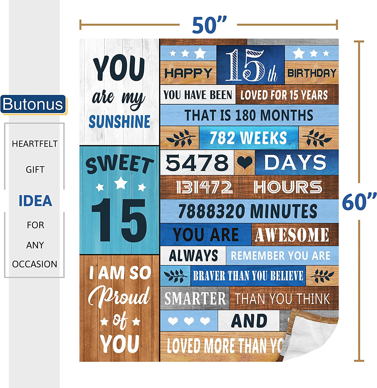  17 Year Old Girl Boy Gift Ideas Throw Blanket 50”x60”, 17th  Birthday Gifts for Girls Boys, Coolest Gifts For 17 Year Old Boys, Best  Gifts for 17 Year Old Girl, 17th
