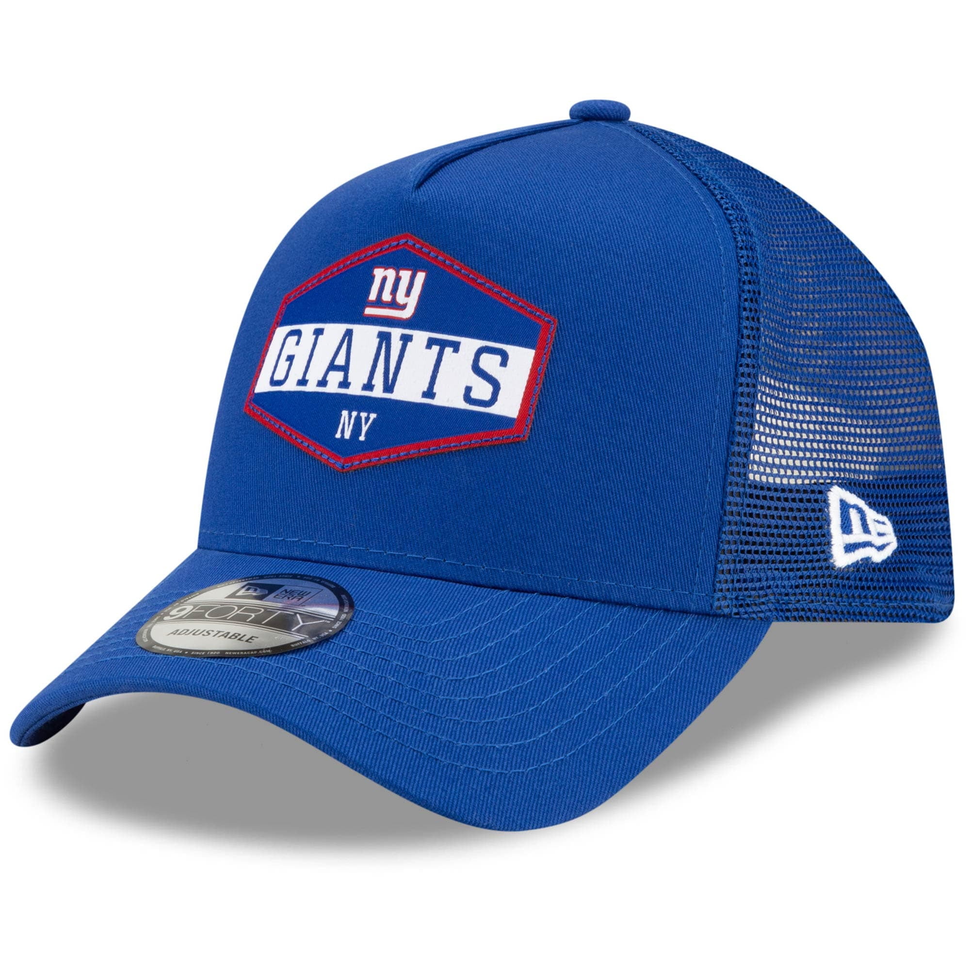 واحد اسود New York Giants New Era Hex Flow A-Frame 9FORTY Adjustable Hat ... واحد اسود