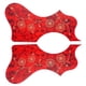thumbnail image 1 of 1pc 41 "Guitarra Acústica Pick Guard Flower Anti-scratch Parts Mano Izquierda - 1 rojo CUTICAT Placa decorativa antiarañazos, 1 of 8