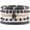 A-Black Set, variant on Heishi Beaded Stretch Bracelets for Women Stackable Polymer Clay Beads Bracelets Friendship Boho Summer Beach Bracelet Jewelry Set
