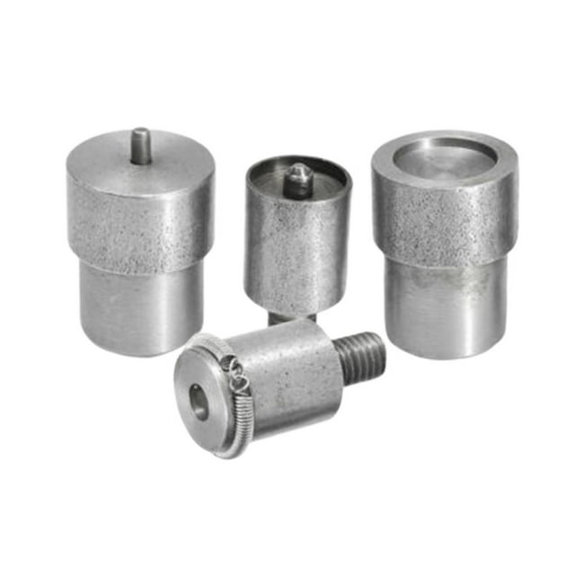 de troqueles de botones a de 4 paquetes para , equipo de herramientas 10 12,5 15 mm