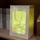 thumbnail image 4 of 6 bolsas de regalo de papel con ventana transparente Kraft bolsas de compras con asas, 11.8 x 7.8 x 6.3 pulgadas, bolsas de regalo de fiesta para regalo, boda, cumpleaños, fiestas (blanco,, 4 of 4