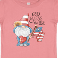 thumbnail image 4 of Inktastic God Bless the USA Gnome Boys or Girls Baby T-Shirt, 4 of 5