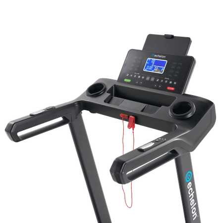 Echelon - Stride 30 Sport Smart Foldable Exercise Treadmill with Cushioned Deck - Black