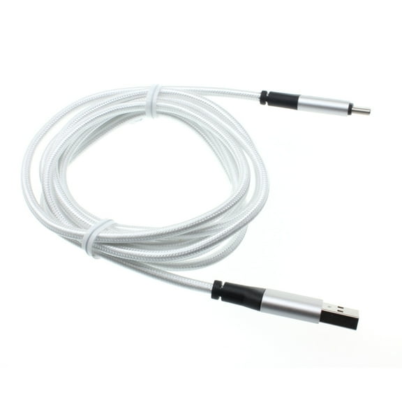 Type-C 6ft USB Cable for T-Mobile REVVL 6 5G Phone - Charger Cord Power Wire USB-C Long V6E Compatible With REVVL 6 5G Model