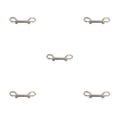 thumbnail image 1 of Eigraketly Perno Gancho a presión Ganchos de doble extremo resistentes a la corrosión Clips de metal de alta dureza Correa para perros Tack Type2 NO2, 1 of 6