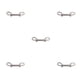 thumbnail image 3 of Greeniant Perno Gancho de seguridad Ganchos de doble extremo de acero inoxidable de alta resistencia Clips de metal de alta dureza Cubo Perro Type2 NO2, 3 of 6