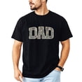 thumbnail image 4 of Dad Camo Shirt for Men Camouflage DAD Graphic Tee Black Shirt Adult Large, 4 of 8