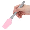 thumbnail image 4 of Spatule à Cire, Design Réutilisable en Silicone avec Trou de Suspension Spatule à Cire Durable Tête Courbée Résistante aux Hautes Températures pour Épilation pour Chauffe-Cire Rose, 4 of 8