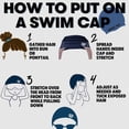 thumbnail image 6 of Arena Print 2 Swim Cap - Stripes, 6 of 7