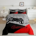 thumbnail image 1 of HLONK Moderne Noir Bleu Joystick de Jeu Couettes et Duvets Grand Lit, 1 of 5