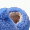thumbnail image 6 of HCNTES Toddler Slippers Baby Boy and Girl Home Slippers Plush Cute Non-Slip Warm Winter Shoes, Suitable for Indoor and Outdoor Kids Slippers(Blue,1), 6 of 6