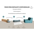 thumbnail image 5 of Sofá Modular con Chaise y Espuma de Alta Densidad Tapizado Suave para Sala, 5 of 5