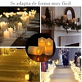 thumbnail image 4 of Paquete de 12 Velas Sin Llama VIMI Vela Electrónica Con Mecha Móvil, 4 of 9