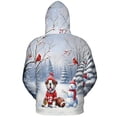 thumbnail image 2 of Hello Winter Bulldog Football Snowman Welcome Snowy Morning All Over Print 3D Hoodie Unisex Merch Hoodies Dog Lover Gifts Idea - 01012, 2 of 6