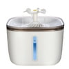 CACAGOO Automatic Water Dispenser for Pets 2L LED Water Level Display Noise-free Water Dispenser