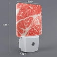 Xecao Beef Steaks for Night Light a Wallmounted LED Fixture with A