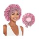 thumbnail image 1 of wonima11 Satin Silk Bonnet Hair Beanies for Sleeping Jumbo Sleep Cap, Black Wrap for Women Curly Hair, Double Layer Bonnet with Tie Band, 1 of 1