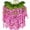 Pink, variant on 12 Pack Artificial Wisteria Vine Fake Wisteria Hanging Garland Silk Long Hanging Bush Flowers String Home Party Wedding Decor