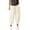 Beige, variant on Linen Pants Women Tall High Waist Wide Leg Womens Palazzo Pants Drawstring Weighted Trousers Cotton Lounge Pants Women Vacation