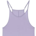 thumbnail image 4 of Zanarzt Girls Jumper Outfits Girls Jumpsuit Kids Fashion Sleeveless Wide Leg Romper One Piece Summer Outfits Purple,5-6 Years, 4 of 7