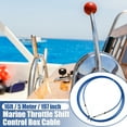 thumbnail image 2 of Unique Bargains 1pcs 16ft 197 Inch Marine Type 3300 / 33C Throttle Shift Remote Control Box Cable for Yamaha Outboard Engine Boat Blue, 2 of 7