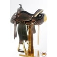 thumbnail image 5 of 17 In Western Horse Saddle American Leather Ranch Roping Cowboy Hilason, 5 of 8